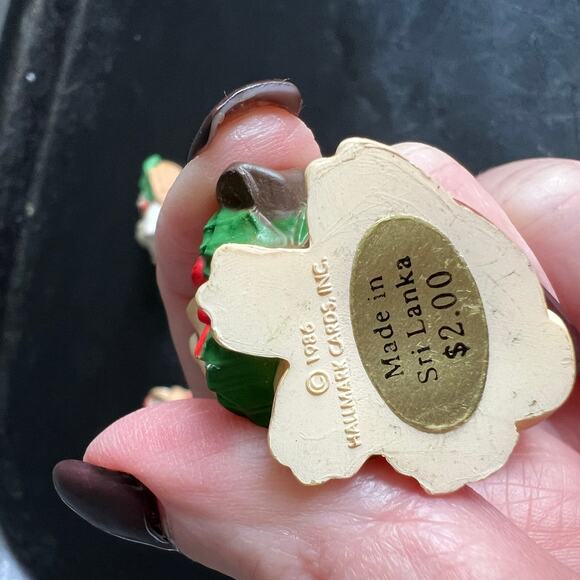 Lot of 4 Vintage 1986 Hallmark Merry Miniatures: Mr Mrs Mouse, Dog, Sleeping - Picture 9 of 11